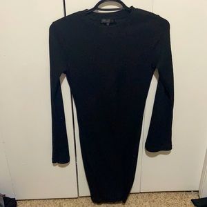 Dynamite tight black dress